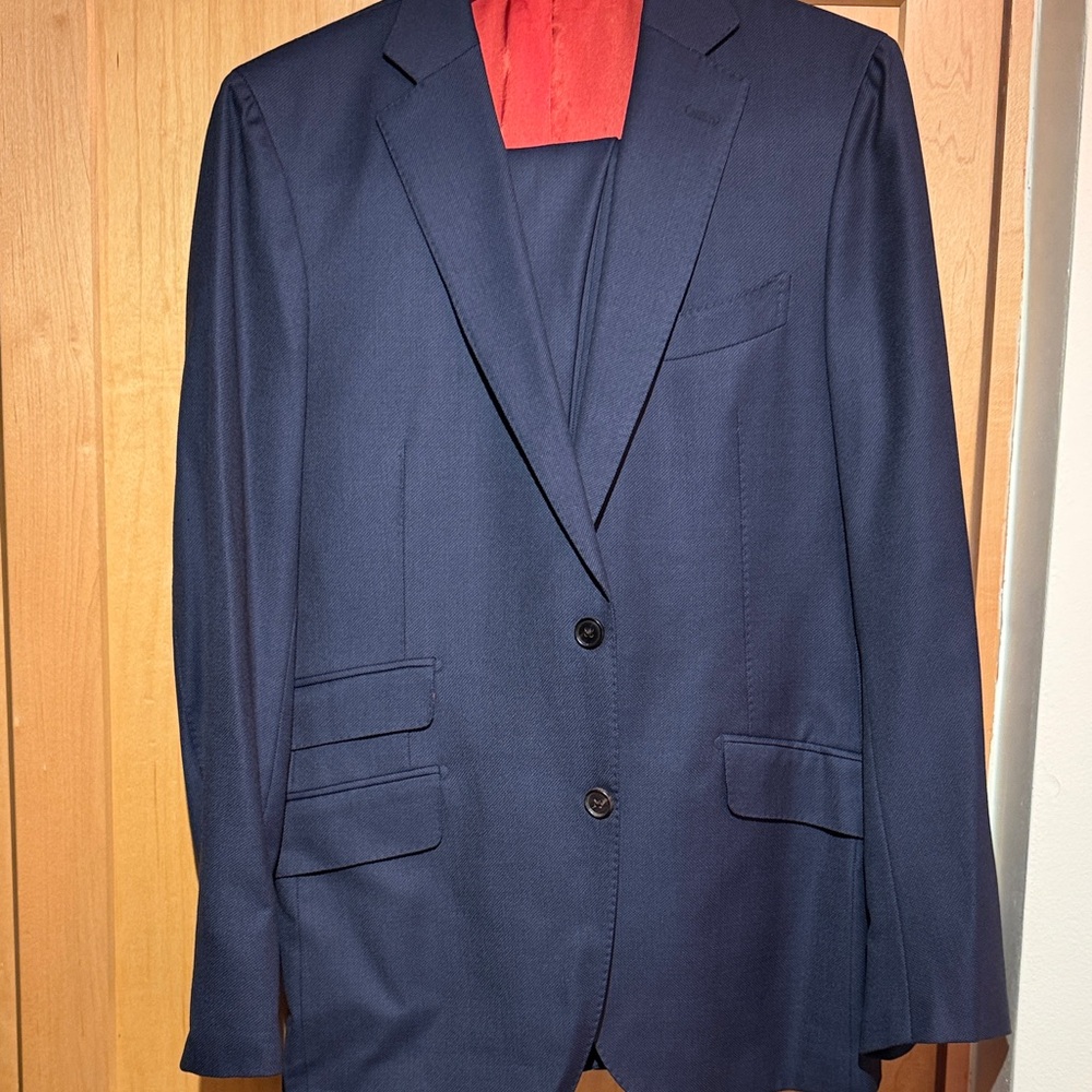 Suitsupply Dark Blue Suit Jacket